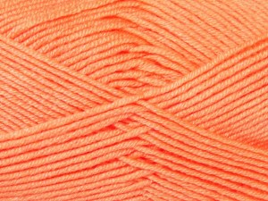Items knitting with anti-pilling yarn are resilient against pilling and fuzz that can occur while using or washing. Since these are more durable as compare to other acrylic fibers, they wear down slower. They stay like they are at first day for a long time. Additionally, they carry less static electricity. Anti-pilling yarns are machine washable and dryable. Fiber Content 100% Antipilling Acrylic, Neon Orange, Brand Ice Yarns, fnt2-85147