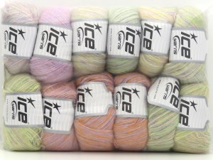 Mixed Lot Multicolor Tommy Wool Yarns