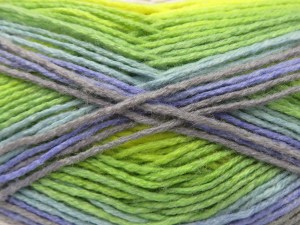 Miranda Green Shades, Grey, Light Pink, Lilac, Turquoise