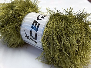 Eyelash 100gr Yeşil Koyu yeşil