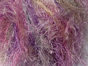 Long Eyelash Pink, Purple, Beige
