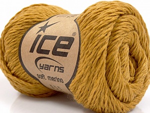 Soft Merino Dark Goldenrod, Yellow