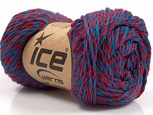 Soft Merino Sea Green, Red, Burgundy