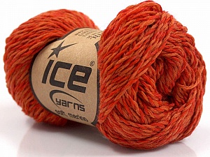 Soft Merino Orange, Red