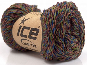 Soft Merino Blue, Brown, Green