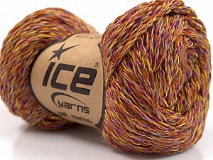 Soft Merino Yellow, Orange, Fuchsia