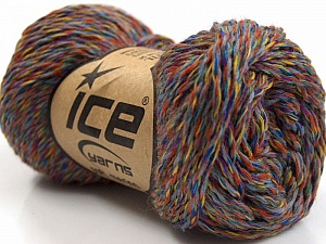 Soft Merino Yellow, Purple, Orange, Blue