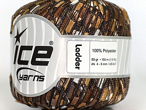 Ladder Brown, Camel, White