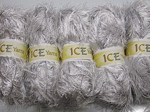 Eyelash 100gr White, Silver