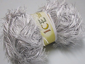 Eyelash 100gr White, Silver