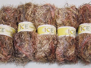 Eyelash 100gr Grey, Brown