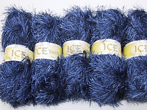 Eyelash 100gr Black, Blue