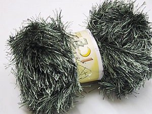 Eyelash 100gr Black, Green