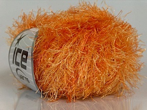 Closeout Yarns Sale Eyelash Turuncu