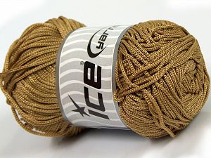 Macrame Cord Camel Brown