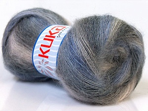 Angora Color Gümüş lacivert Gri Mavi