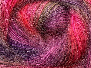 Angora Color Red, Purple, Pink