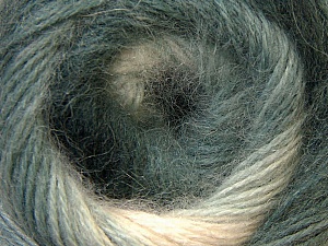 Angora Design White Grey Black