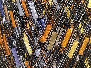 Ladder Orange Lilac Green Trellis