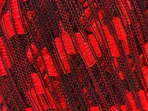 Ladder Red Black Trellis
