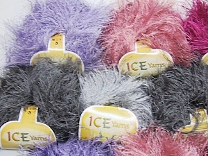 Long Eyelash Pink, Orange, Lilac, Grey