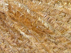 Sale Metallic Light Salmon Gold Cream