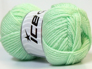 Baby Wool Mint Green