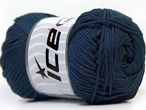 Macrame Cord lacivert