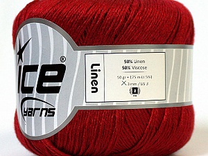 Linen Dark Red