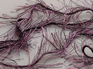 Eyelash 100gr Black, Pink