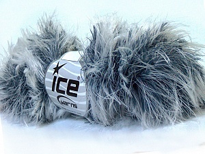 Smooth Fur White Grey