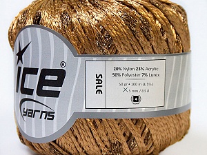 Sale Metallic Gold Brown