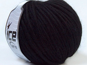 Pure Wool Bulky Siyah