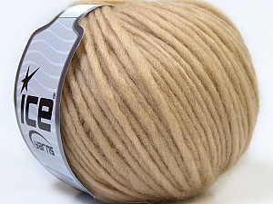 Pure Wool Bulky Beige