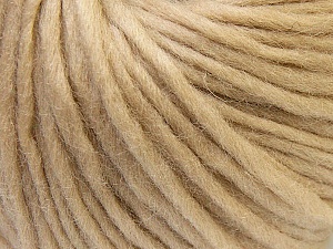 Pure Wool Bulky Beige