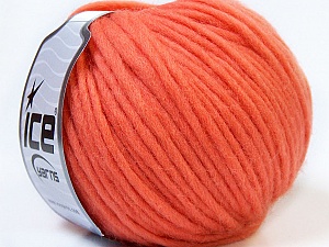 Pure Wool Bulky Orange