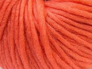 Pure Wool Bulky Orange