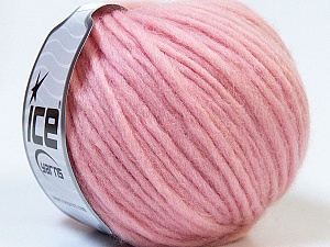 Pure Wool Bulky Pembe