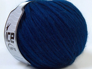 Pure Wool Bulky lacivert
