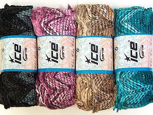 Scarf Yarns Mixed Lot Cha Cha Cha