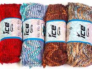 Scarf Yarns Mixed Lot Cha Cha Cha