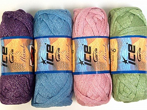 Scarf Yarns Mixed Lot Mambo Solid Colors
