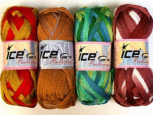 Scarf Yarns Mixed Lot Ballerina