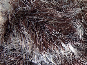 Smooth Fur White Brown Shades