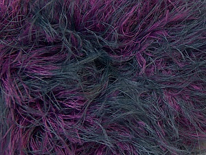 Smooth Fur Purple Dark Grey