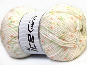 Baby Lollipop Yellow White Salmon Green