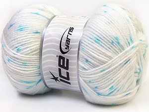 Baby Lollipop White Light Turquoise Light Blue