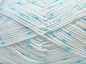 Baby Lollipop White Light Turquoise Light Blue