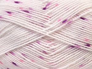 Baby Lollipop White Purple Pink