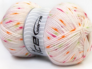 Baby Lollipop Orange Light Pink Green